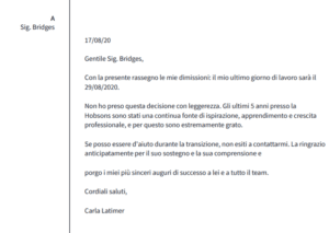 Esempi Lettere Dimissioni: Il Modello Perfetto per Lasciare il Tuo Lavoro