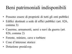 Esempi di Beni Patrimoniali Indisponibili: Cosa Sono e Come Funzionano